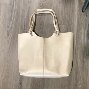Neiman Marcus gold tote bag